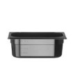 GASTRO NÁDOBA GN 1/4,  2,8L, ČIERNA, 265X162X(H)100MM
