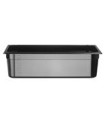 NÁDOBA GN 1/1,  21L, ČIERNA, 530X325X(H)150MM