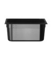 GASTRO NÁDOBA GN 1/2, 9,5L, ČIERNA, 325X265X(H)150MM