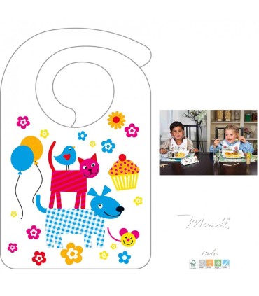 #8972 detske-podbradniky-do-restauracie-happy-kids-20x32cm