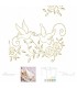 #3891 MANK  HOCHZEIT CREME-GOLD 88442