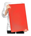 Krájacia doska HACCP červená 60x40 cm | FORGAST FG12611