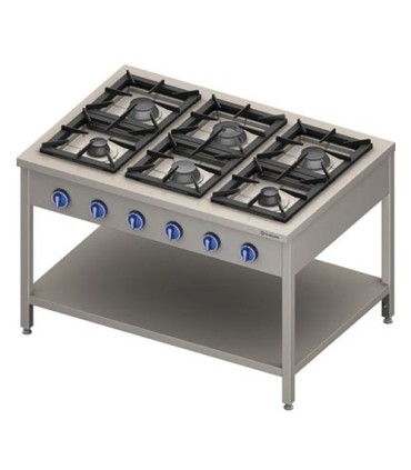 #0777 Plynovy sporak STALGAST ECO 900,  36,5 kW