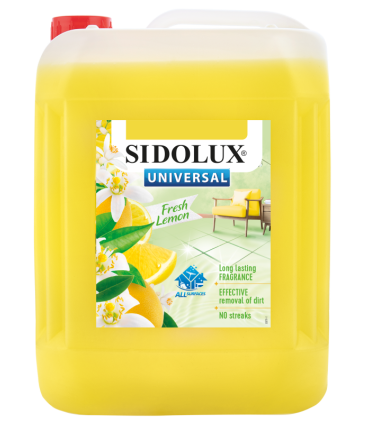 SIDOLUX Universal Soda Power Fresh Lemon 5 l